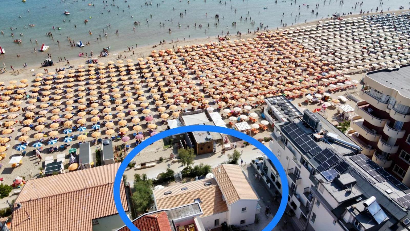 Villa Le Agavi Luxory Beach Surfhouse Bellaria-Igea Marina Zewnętrze zdjęcie